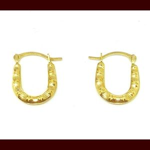 ⚡️sale⚡️💥🔥10k fine gold earring vintage 90% off